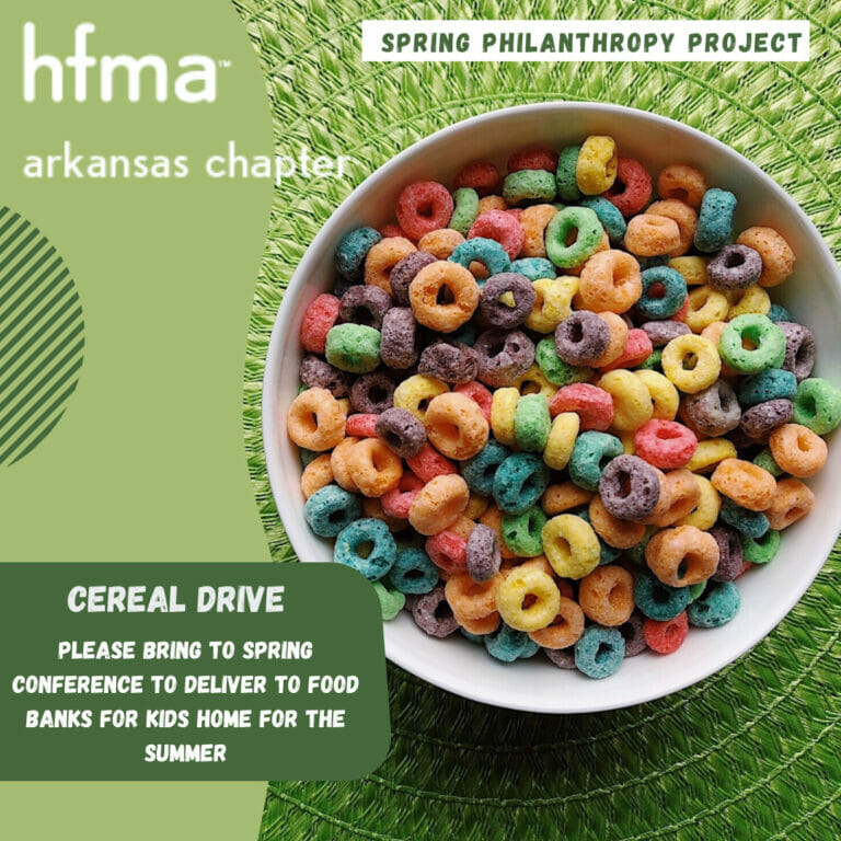 Spring Philanthropy Cereal Drive